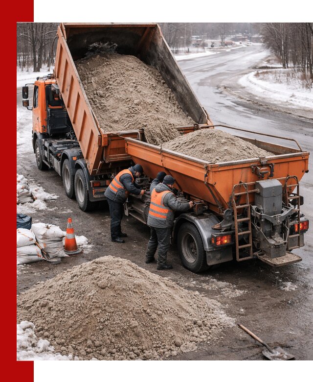 Поставка и вывоз пескосоля в Рассказове оптом и в розницу