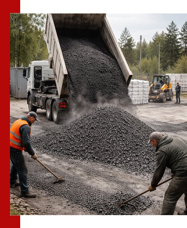Доставка и продажа асфальтного гранулята в Рассказове