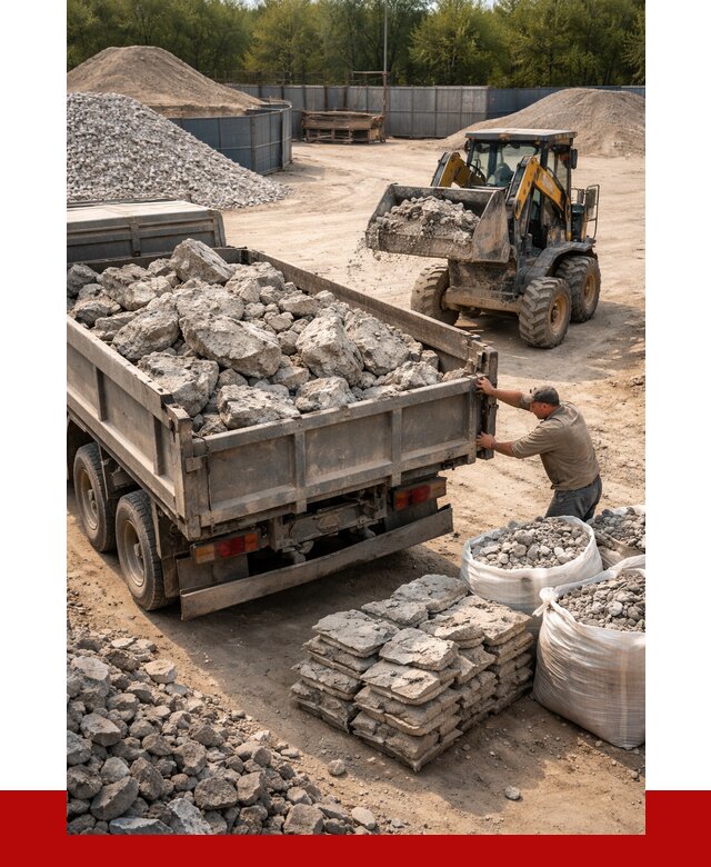 Купить бой бетона с доставкой в Рассказове от 4903 р. | ПРОНЕРУДРсз