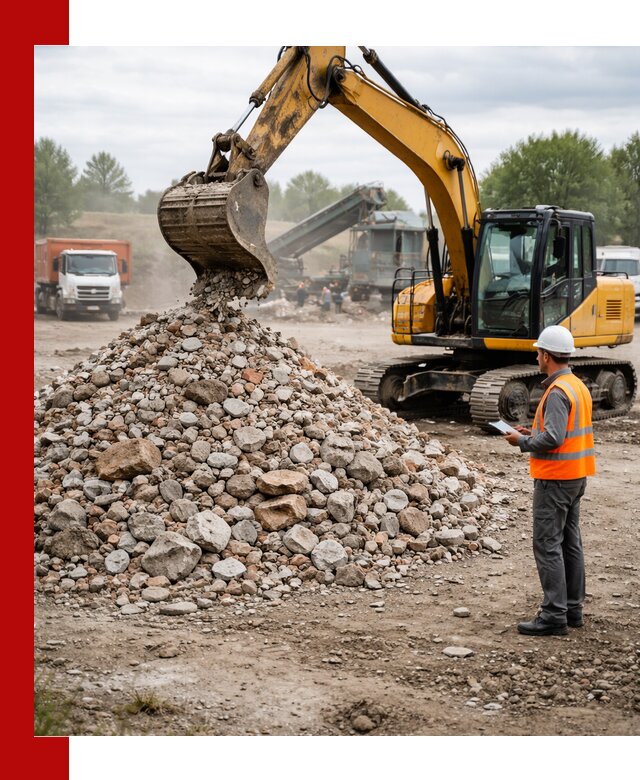 Доставка и вывоз строительного боя в Рассказове