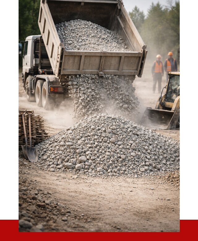 Купить дробленый бетон в Рассказове от 1737 р./куб | ПРОНЕРУДРсз