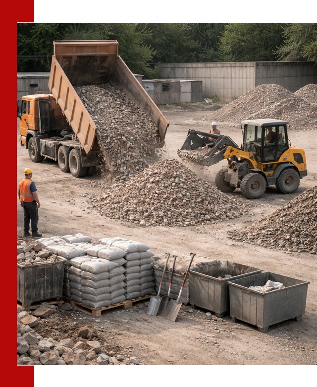 Вторичные материалы для отсыпки в Рассказове — поставка и доставка