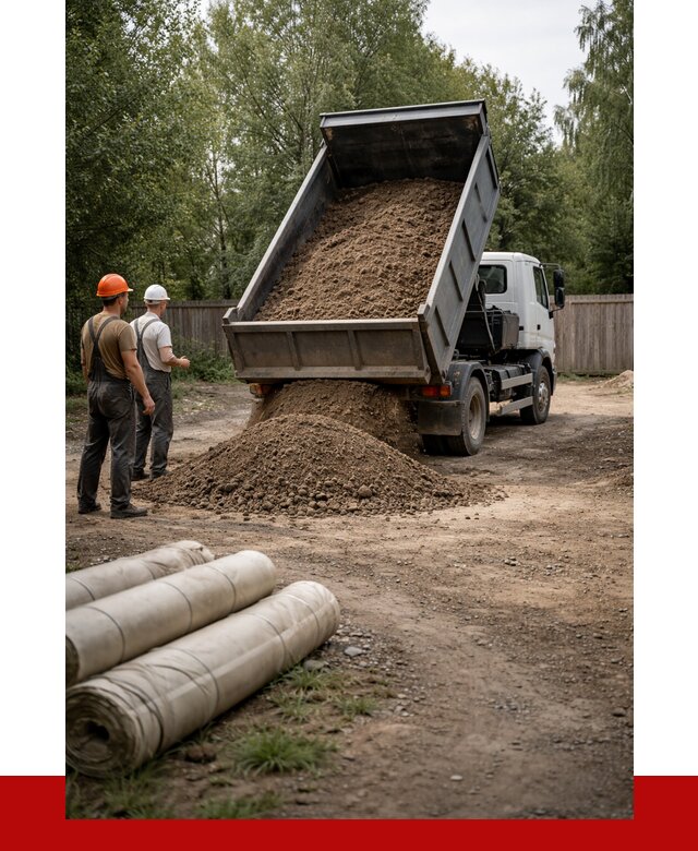 Доставка сыпучих материалов самосвалом в Рассказово от 4290 р. | ПРОНЕРУДРсз