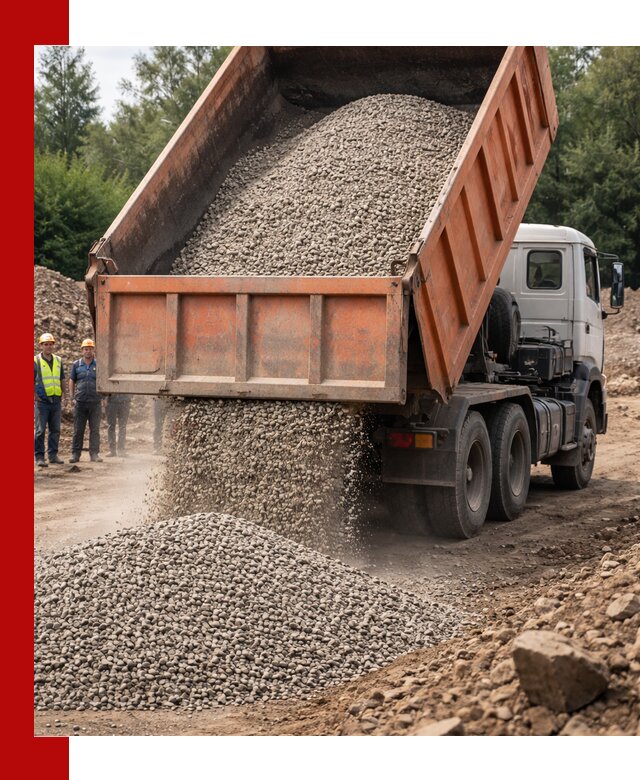 Доставка сыпучих материалов самосвалом в Рассказове быстро и надежно