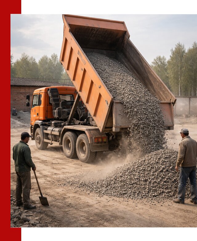 Доставка самосвалом 20 м3 в Рассказове быстро и надежно