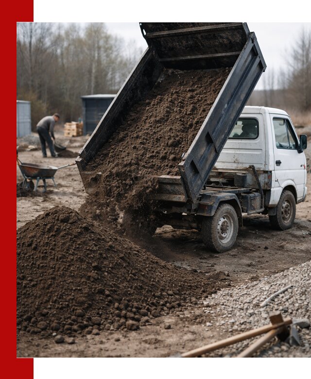 Аренда минисамосвала в Рассказове для доставки сыпучих материалов