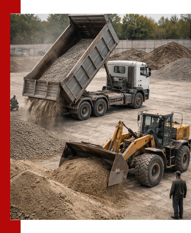 Перевозка сыпучих грузов самосвалами и бортовыми в Рассказове