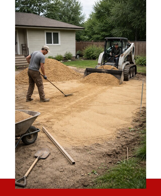 Отсыпка участка песком в Рассказове, от 2554 р., ПРОНЕРУДРсз