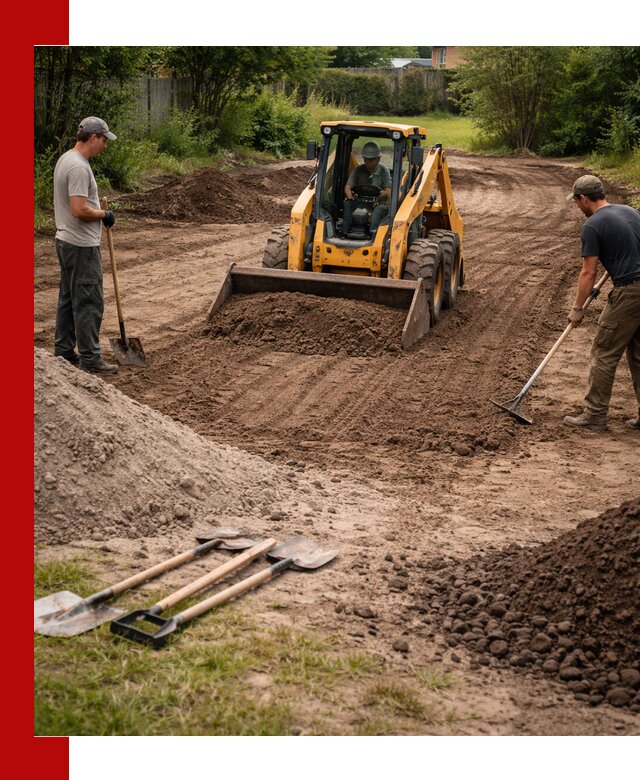 Планировка участка грунтом с вывозом и доставкой в Рассказове