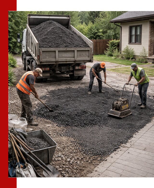Асфальтовая крошка для двора с доставкой в Рассказове